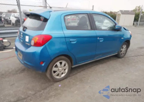 2015 Mitsubishi Mirage Es из США, поврежденный, VIN ML32A4HJ2FH052317
